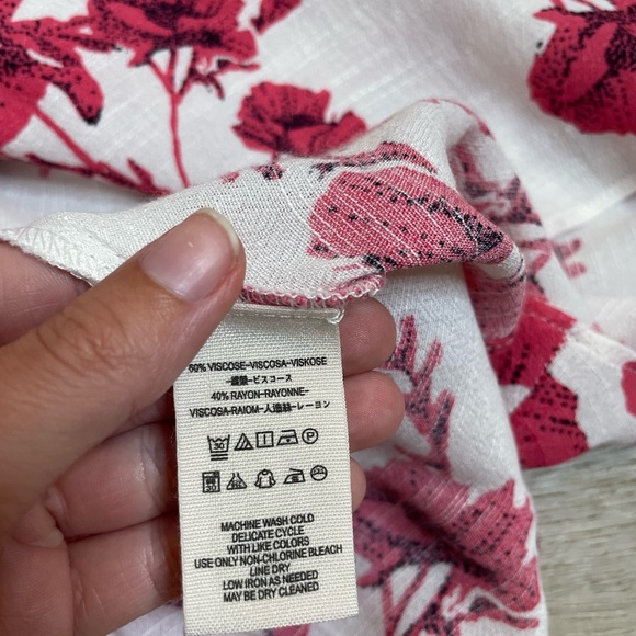 Free People French Quarter Print Wrap Minidress In Ivory - Picture 5 of 6